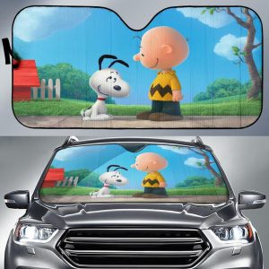 Snoopy Auto Sun Shade | The Peanuts Car Sun Shades