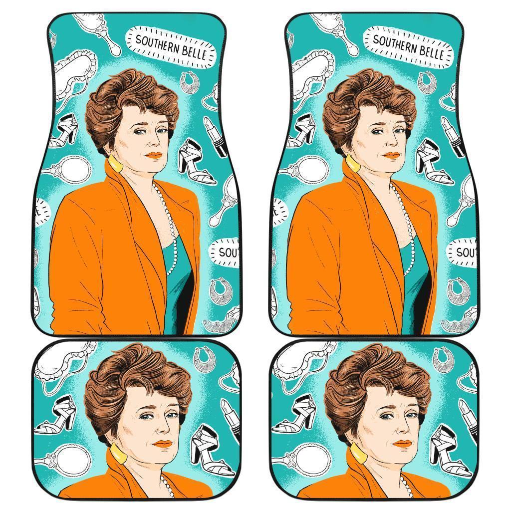 Southern-Belle-Car-Floor-Mats-The-Golden-Girls-Fan-Gift-GGCFM11 Southern Belle Car Floor Mats The Golden Girls Fan Gift GGCFM11