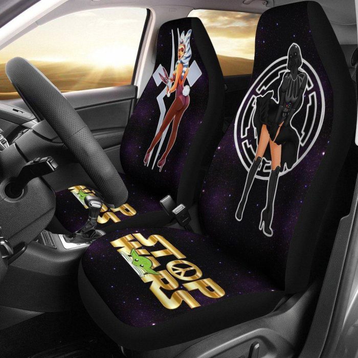 Star Wars Movie Car Seat Covers - Car Accessories - Darth Vader Vs Ahsoka Tona Sexy Cosplay Seat Covers