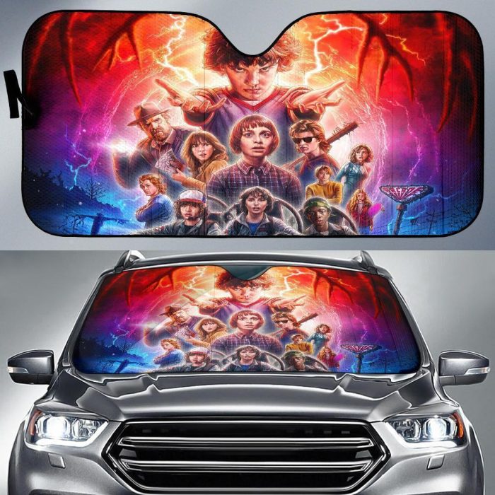 Stranger Things 3 Car Sunshade