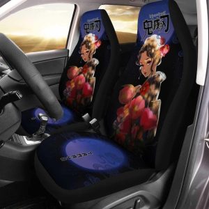 Tamayo Car Seat Covers - Car Accessories Custom Demon Slayer: Kimetsu no Yaiba