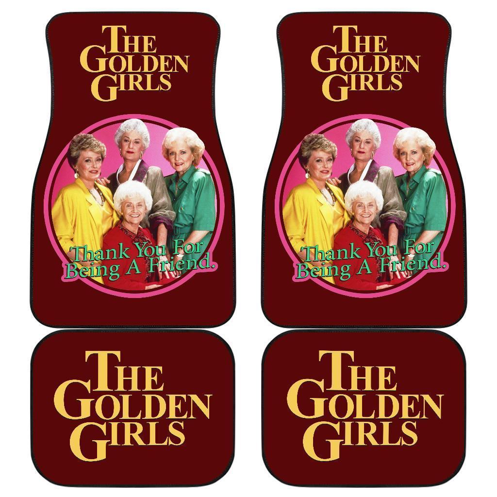 The-Golden-Girls-TV-Show-Car-Floor-Mats-Circle-Friend-GGCFM04 The Golden Girls TV Show Car Floor Mats Circle Friend GGCFM04