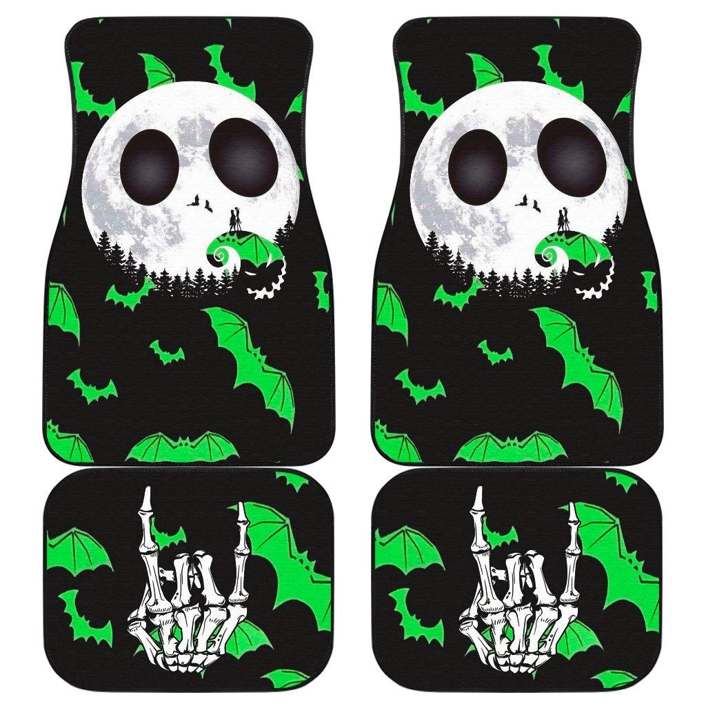 The-Nightmare-Before-Christmas-Car-Floor-Mats-Bat-Silhouette-Jack-Skellington-Car-Mats-NBCFM03 The Nightmare Before Christmas Car Floor Mats - Bat Silhouette Jack Skellington Car Mats NBCFM03