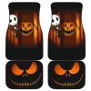 The Nightmare Before Christmas Car Floor Mats - Jack Skellington Halloween Car Mats NBCFM04