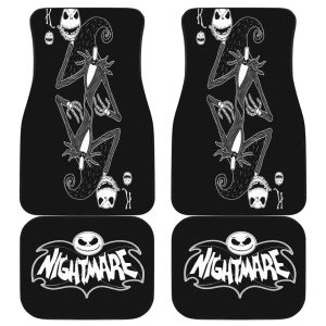The Nightmare Before Christmas Car Floor Mats - Jack Take Off Head Car Mats NBCFM06
