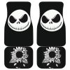 The Nightmare Before Christmas Car Floor Mats - Sun Flowers Jack Skellington Car Mats NBCFM08