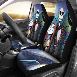 The Nightmare Before Christmas Car Seat Covers - Car Accessories - Jack Sally Oogie Boogie Seat Covers