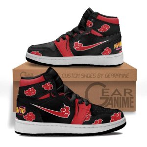 Akatsuki Kids Sneakers Custom Anime NRT Kids Jordan 1 Shoes