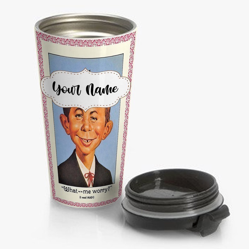 Alfred-E-Neuman-Travel-Mug-Custom-Personalized-Name-Stainless-Steel-Bottle Alfred E Neuman Travel Mug Custom Personalized Name Stainless Steel Bottle