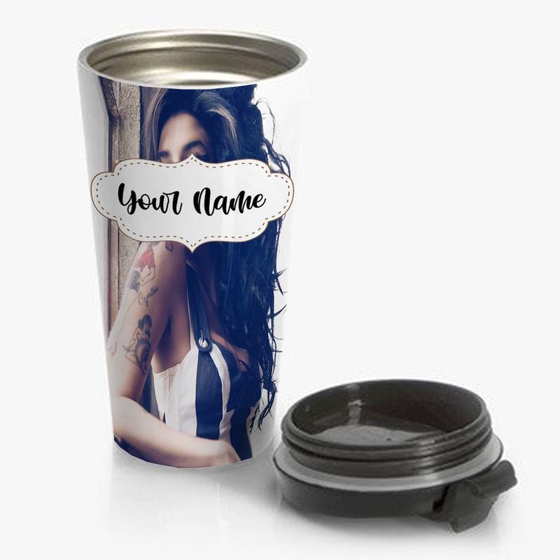 Amy-Winehouse-Travel-Mug-Custom-Personalized-Name-Stainless-Steel-Bottle Amy Winehouse Travel Mug Custom Personalized Name Stainless Steel Bottle