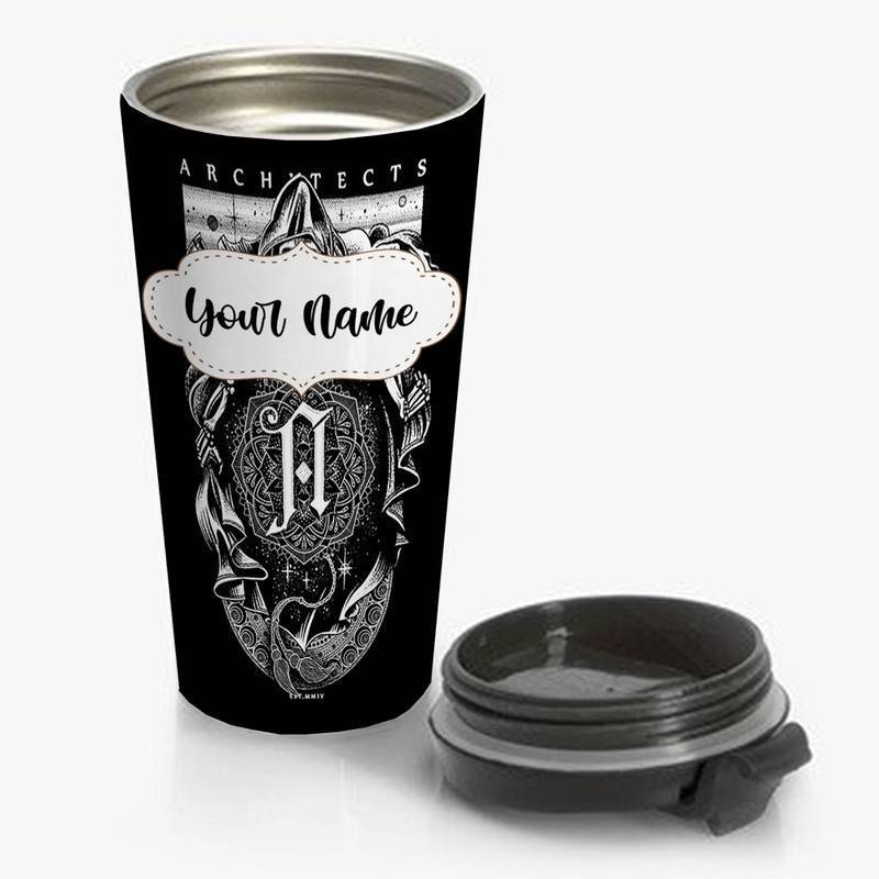 Architects-band-Arts-Travel-Mug-Custom-Personalized-Name-Stainless-Steel-Bottle Architects band Arts Travel Mug Custom Personalized Name Stainless Steel Bottle