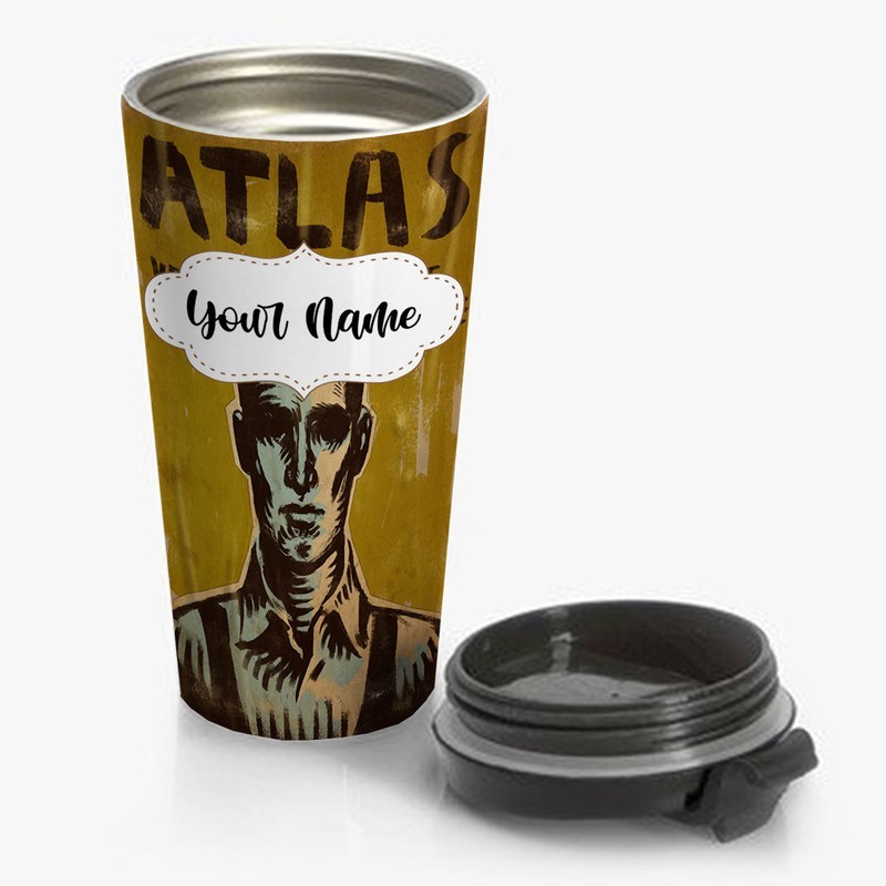 Atlas-Bioshock-Travel-Mug-Custom-Personalized-Name-Stainless-Steel-Bottle Atlas Bioshock Travel Mug Custom Personalized Name Stainless Steel Bottle