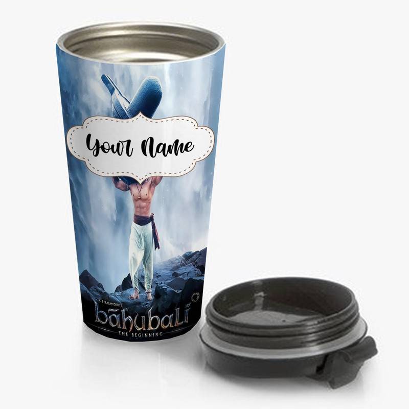 Bahubali-The-Beginning-Travel-Mug-Custom-Personalized-Name-Stainless-Steel-Bottle Bahubali The Beginning Travel Mug Custom Personalized Name Stainless Steel Bottle