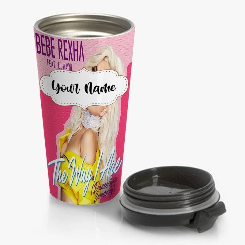 Bebe-Rexha-Feat-Lil-Wayne-The-Way-I-Are-Travel-Mug-Custom-Personalized-Name-Stainless-Steel-Bottle Bebe Rexha Feat Lil Wayne The Way I Are Travel Mug Custom Personalized Name Stainless Steel Bottle