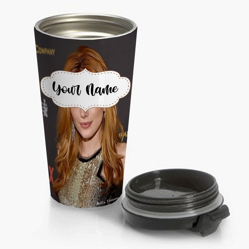 Bella-Thorne-Beauty-Travel-Mug-Custom-Personalized-Name-Stainless-Steel-Bottle Bella Thorne Beauty Travel Mug Custom Personalized Name Stainless Steel Bottle