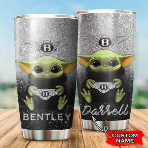Bentley Baby Yoda Custom Name Tumbler TB0954