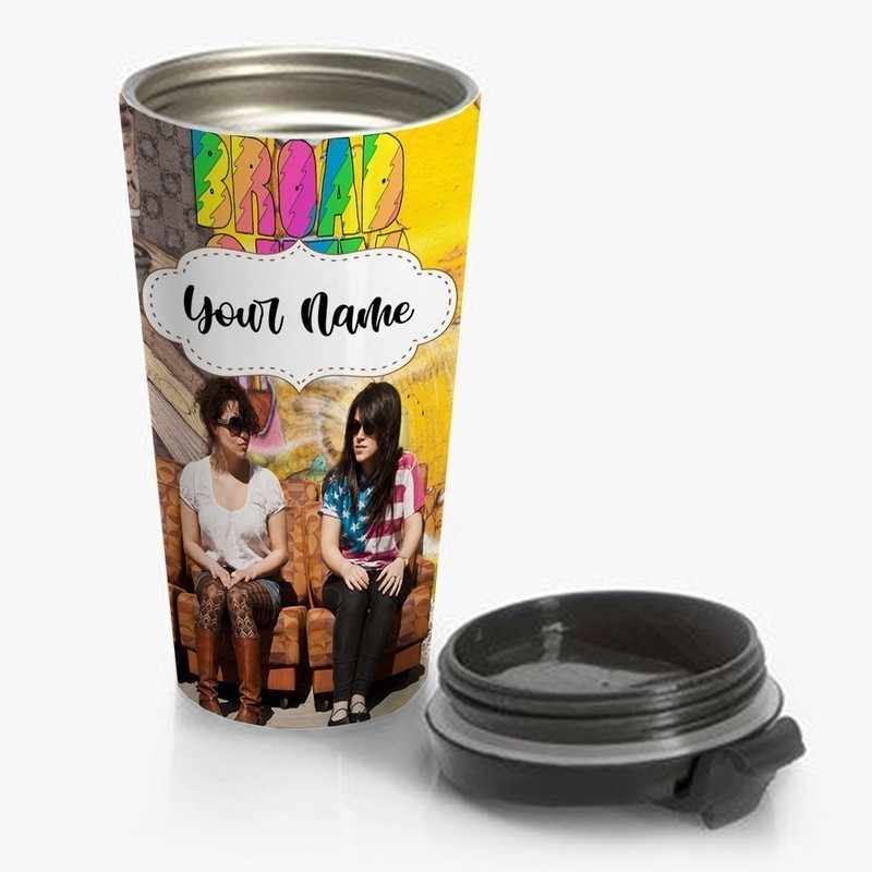 Broad-City-Travel-Mug-Custom-Personalized-Name-Stainless-Steel-Bottle Broad City Travel Mug Custom Personalized Name Stainless Steel Bottle