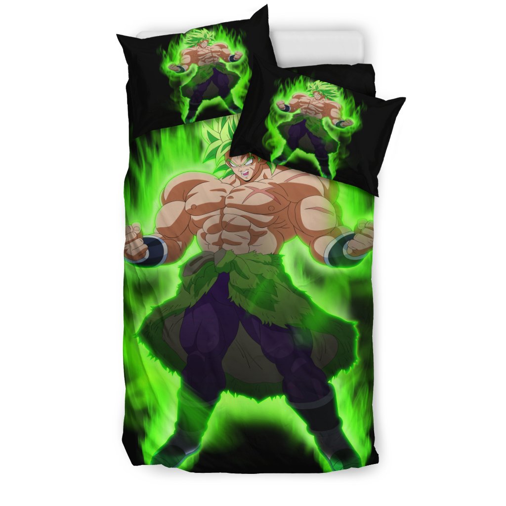Broly-The-Movie-2019-Bedding-Set-Duvet-Cover-Pillowcase-1