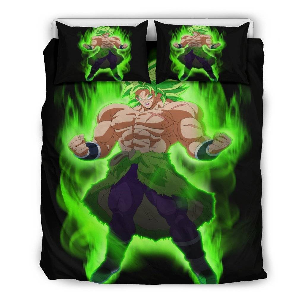 Broly-The-Movie-2019-Bedding-Set-Duvet-Cover-Pillowcase-2