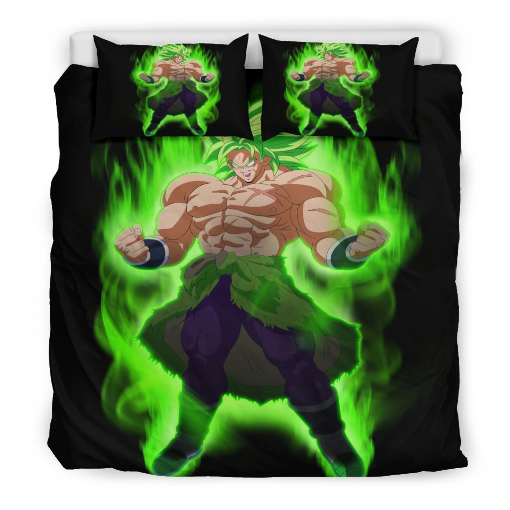 Broly-The-Movie-2019-Bedding-Set-Duvet-Cover-Pillowcase-3