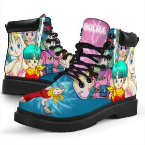 Bulma Dragon Ball Boots Shoes Custom Anime Fan CB0898