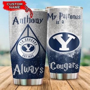 Byu Cougars Tumbler Harry Potter NCAA Custom Name TB2696