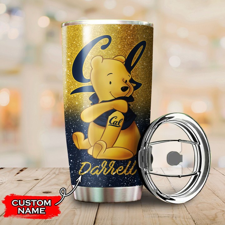 California-Golden-Bears-Pooh-Custom-Name-Tumbler-TB0361-2