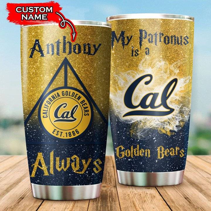 California-Golden-Bears-Tumbler-Harry-Potter-NCAA-Custom-Name-TB2942 California Golden Bears Tumbler Harry Potter NCAA Custom Name TB2942