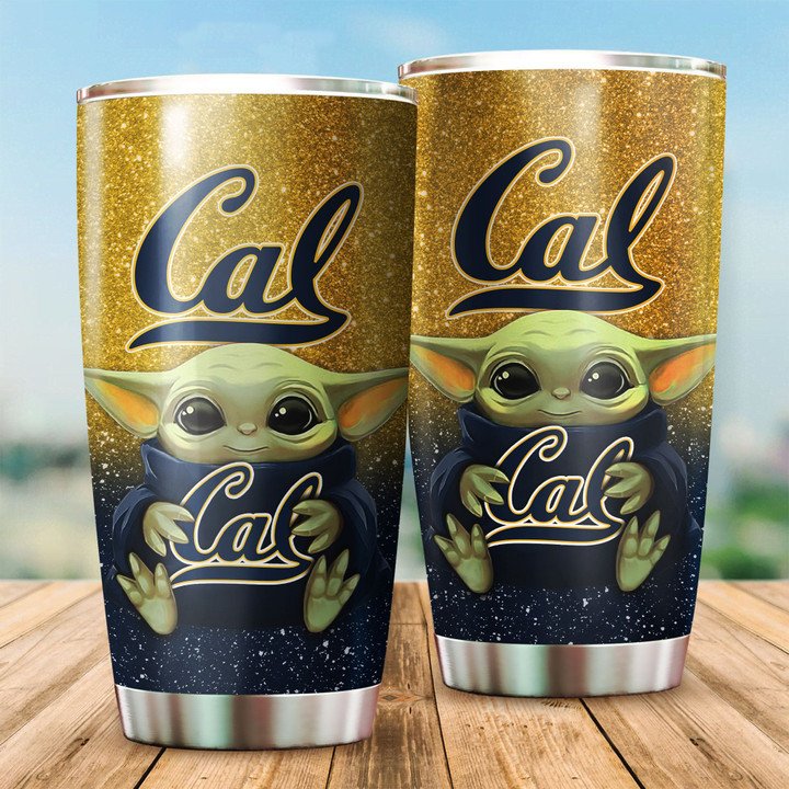 California-Golden-Bears-Yoda-Tumbler-TB0680 California Golden Bears Yoda Tumbler TB0680