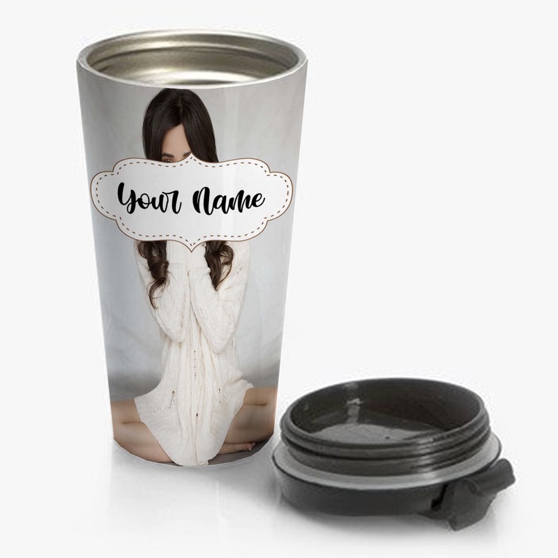Camila-Cabello-Art-Travel-Mug-Custom-Personalized-Name-Stainless-Steel-Bottle Camila Cabello Art Travel Mug Custom Personalized Name Stainless Steel Bottle