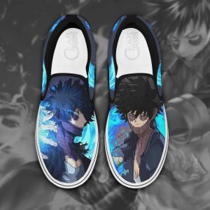 Dabi Slip On Shoes My Hero Academia Custom Anime Shoes