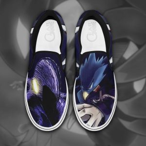 Fumikage Tokoyami Slip On Shoes My Hero Academia Custom Anime Shoes