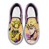 Giorno Giovanna Slip On Shoes Custom Anime JoJo's Bizarre Adventure Shoes