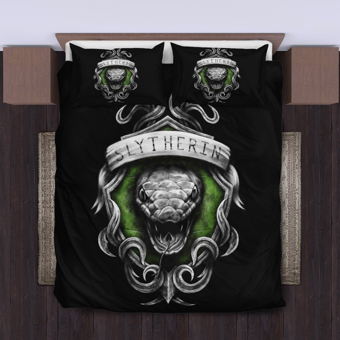 Hogwarts-House-Banners-Bedding-Set-Duvet-Cover-Pillowcase Hogwarts House Banners Bedding Set Duvet Cover Pillowcase