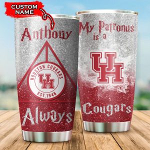 Houston Cougars Tumbler Harry Potter NCAA Custom Name TB2891