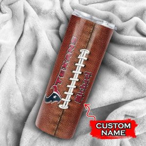 Houston Texans Custom Name Straight Tumbler S TB2364