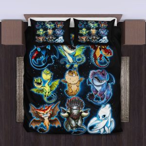 How To Train Your Dragon Bedding Set Duvet Cover Pillowcase