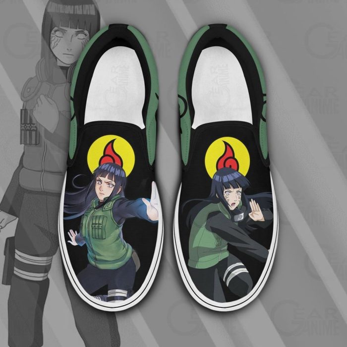 Hyuga Hinata Slip On Shoes Custom Anime Shoes PN12