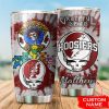 Indiana Hoosiers Grateful Dead Custom Name Tumbler TB1950