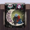 Jack Skellington And Sally Bedding Set Duvet Cover Pillowcase