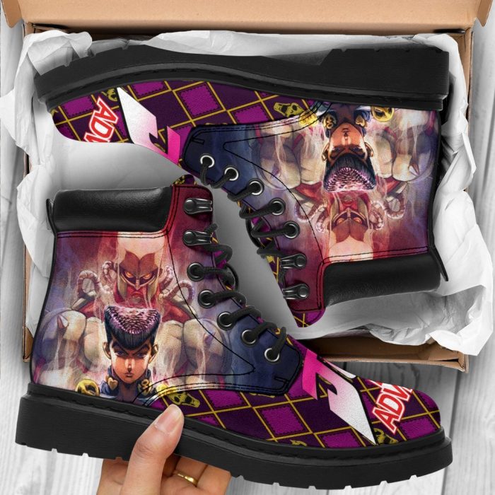 Josuke Boots Custom JoJo's Bizarre Adventure Shoes Fan TT03