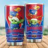 Kansas Jayhawks Tumbler Baby Yoda NCAA TB0590