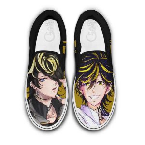 Kazutora Hanemiya Slip On Shoes Custom Anime Tokyo Revengers Shoes