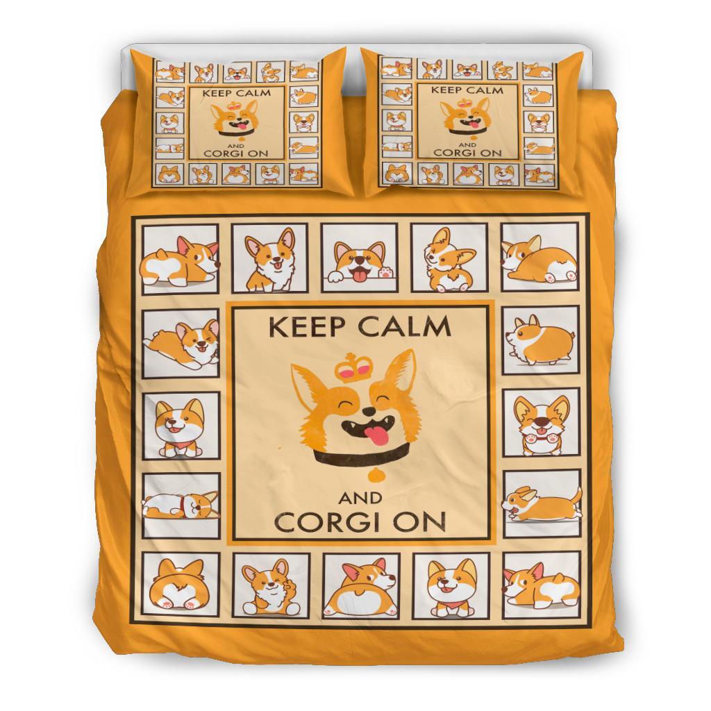 Keep-Calm-And-Corgi-On-Bedding-Duvet-Cover-And-Pillowcase-Set-2