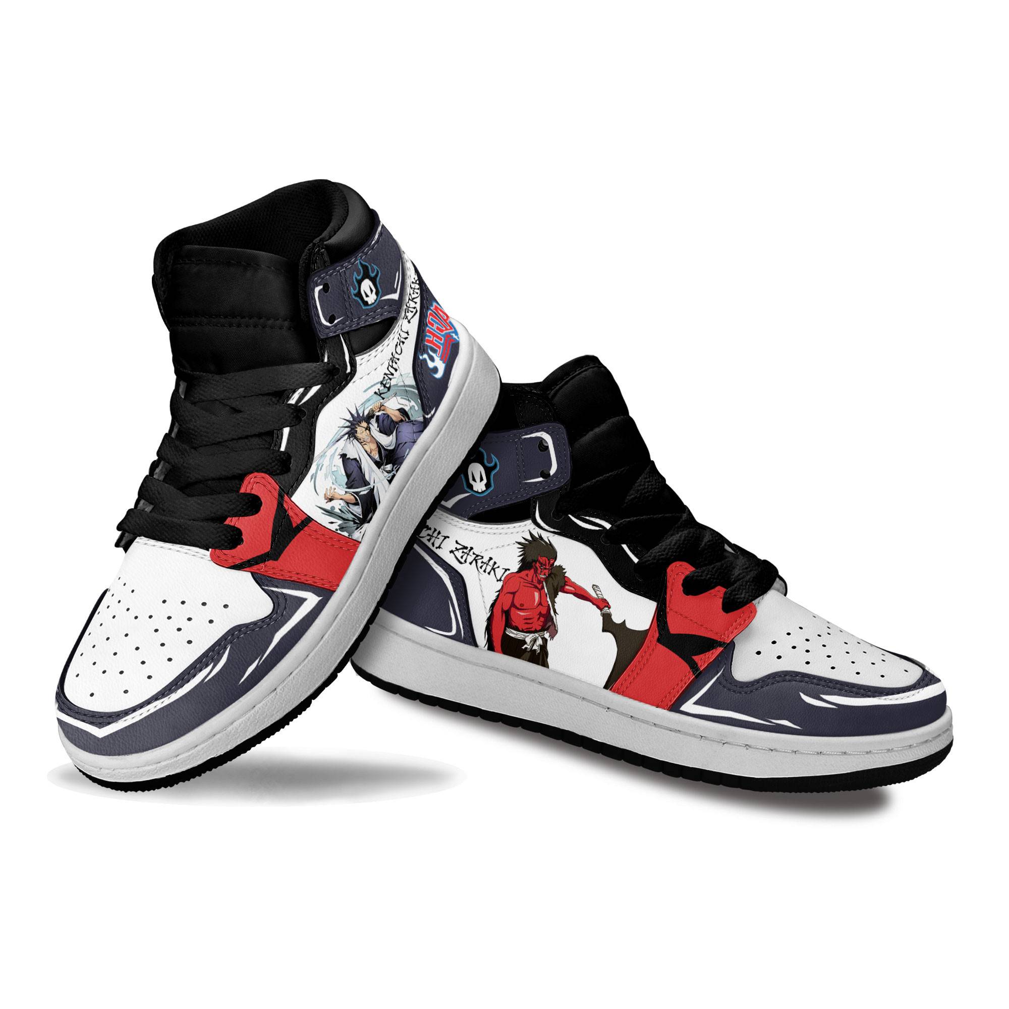 Kenpachi-Zaraki-Kids-Sneakers-Custom-Anime-Bleach-Kids-Jordan-1-Shoes-2