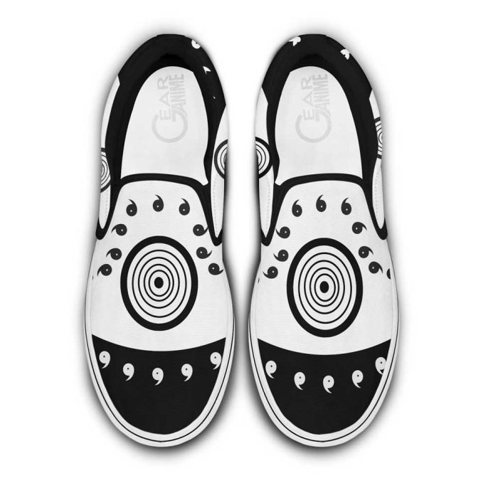 Madara Jinchuriki Slip On Shoes Custom Uniform Anime Shoes