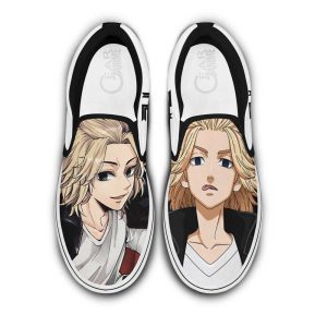 Manjiro Sano Slip On Shoes Custom Anime Tokyo Revengers Shoes