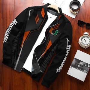 Miami Hurricanes Bomber Jacket 3D Personalized For Fans BBJ2484