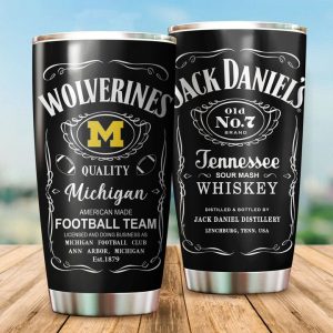 Michigan Wolverines Jack Daniel'S Tumbler TB1448