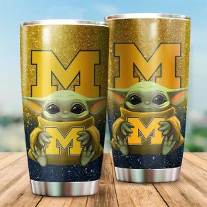 Michigan Wolverines Yoda Tumbler TB0161